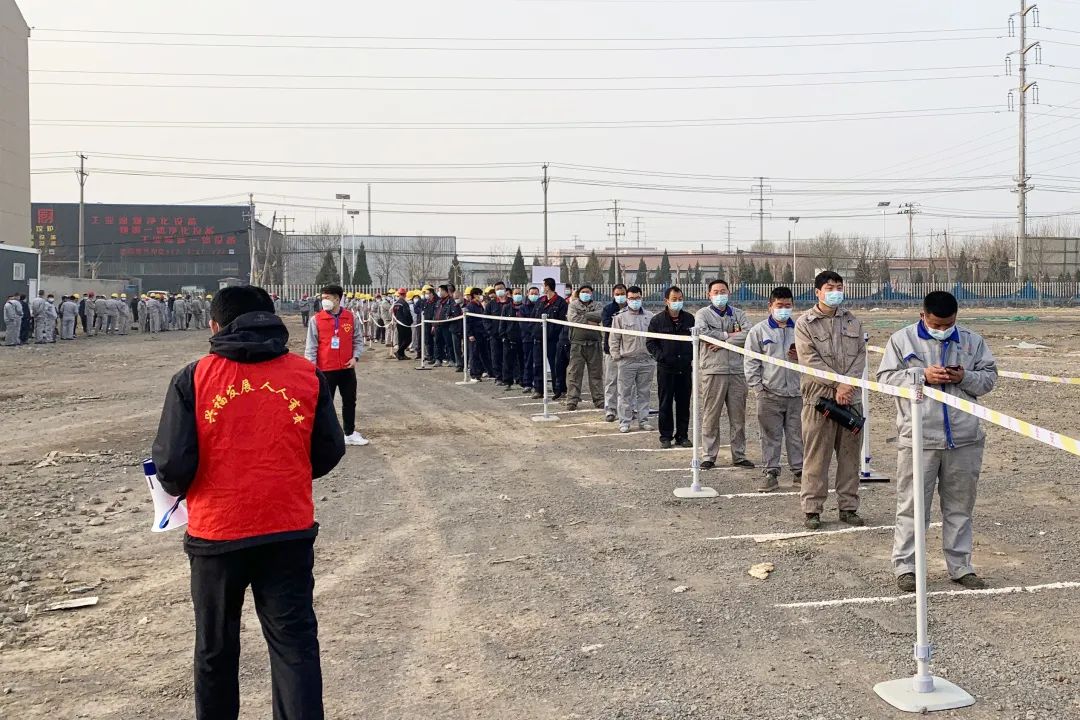 同心同力齊抗疫-鍍鋁鋅鋼板代理廠家宏鑫源全員核酸檢測有序進行鍍鋁鋅鋼板、鍍鋁鋅鋼板廠家、鍍鋁鋅鋼板價格(圖4)